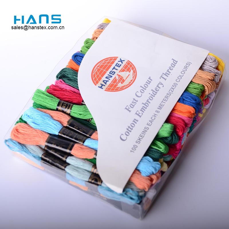 Hans Factory Wholesale Eco Friendly Pearl Cotton Thread
