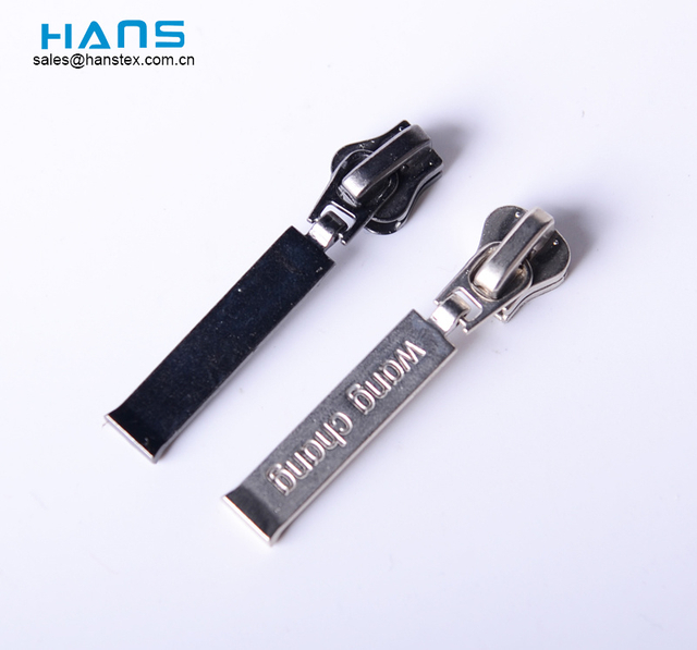 Hans Non Lock Custom Metal Zipper Pull