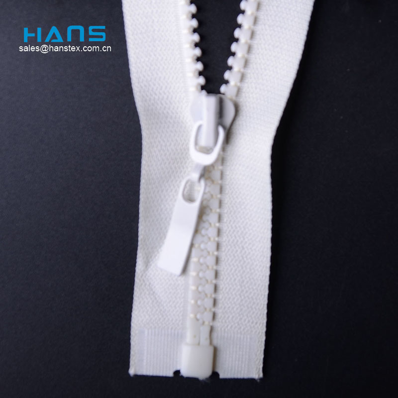 Hans China Factory Anticorrosive Large Plastic Zipper