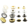 Hans Factory Price Custom Colored Brass Snap Buttons