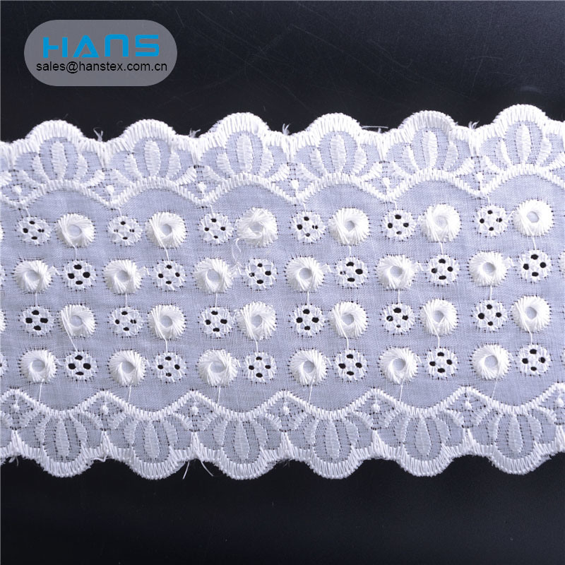 Hans Factory Hot Sales Apparel Lace Trim Wholesale