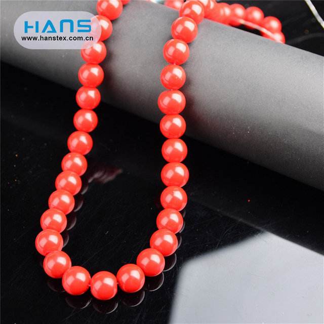 Hans Customized Logo Fashionable Beads Crystal Beads
