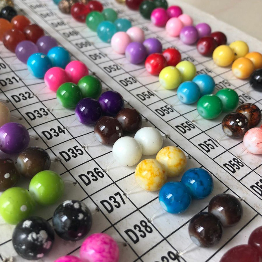 Hans Super Cheap New Design Plastic Beads Diamond Shape