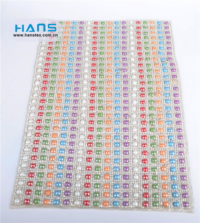 Hans ODM/OEM Design Multi Size Hot Fix Rhinestone Sheet