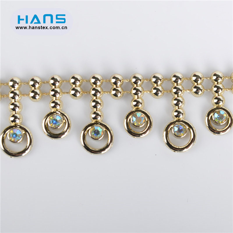 Hans Made in China Pretty Rhinestone Chain Necklace