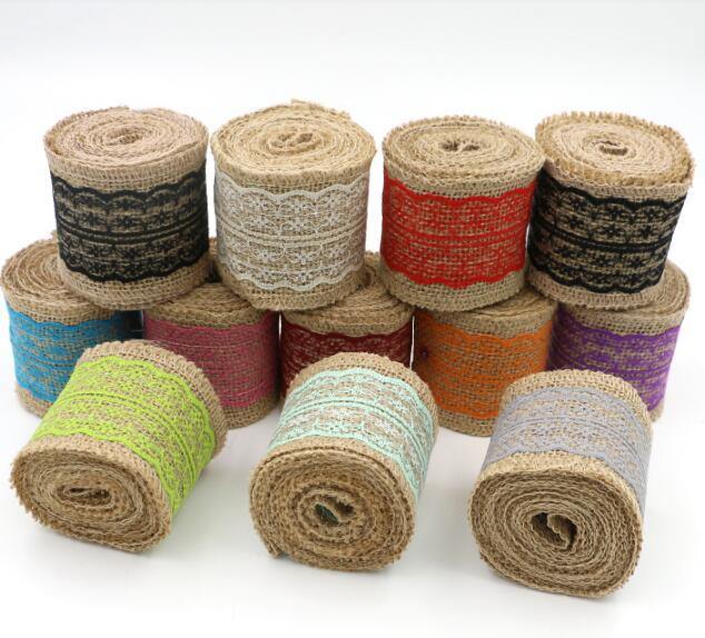 Hans Top Grade Variety Jute Tape for Lace Gift Packing