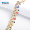 Hans OEM Customized Transparent Wholesale Rhinestone Chain
