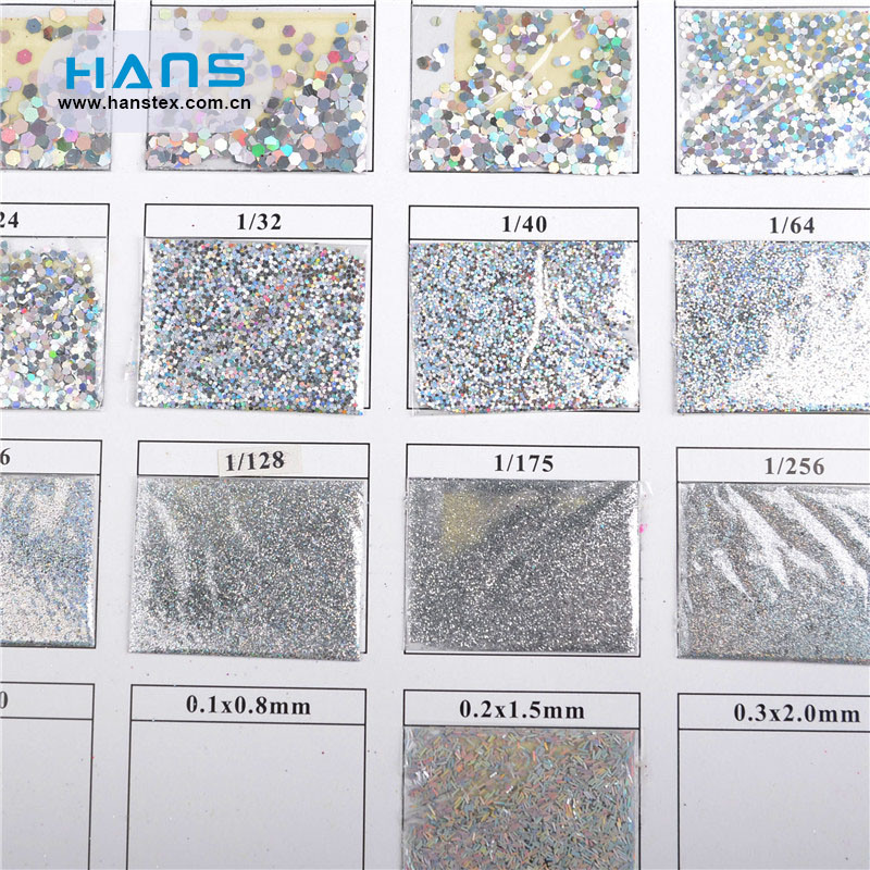 Hans Factory Prices Gorgeous Rainbow Glitter Powder