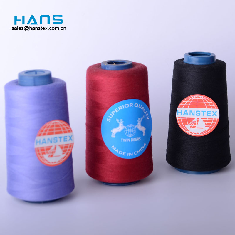 Hans Made in China Strong Manufacturer Industrial Sewing Thread